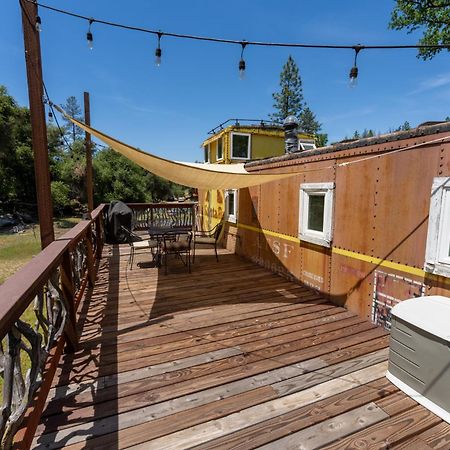 Villa Little Red Caboose Oakhurst Exterior foto