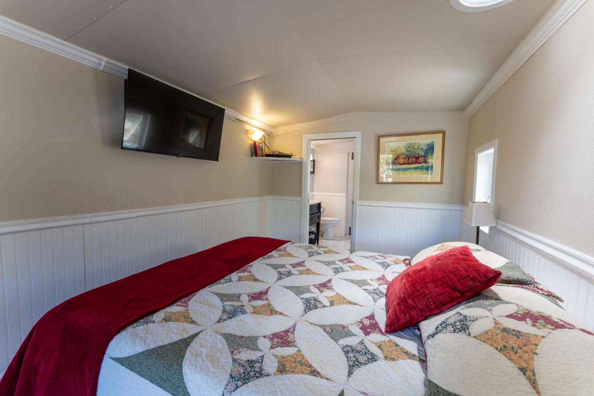 Villa Little Red Caboose Oakhurst Exterior foto
