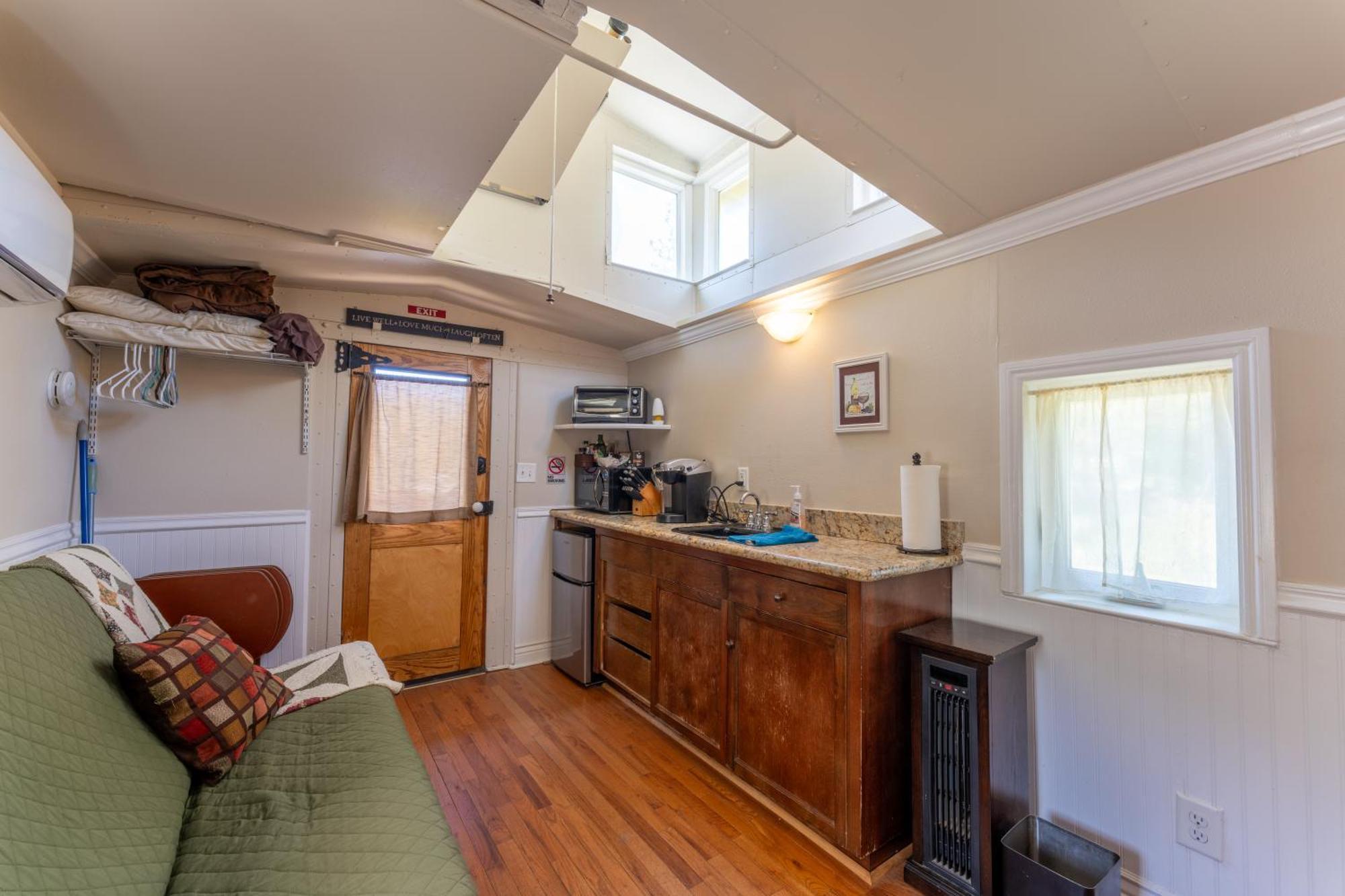 Villa Little Red Caboose Oakhurst Exterior foto